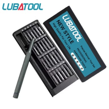 25 in 1 Precision Screwdriver Set Phillips Torx Magnetic Screw Driver Bit Profes